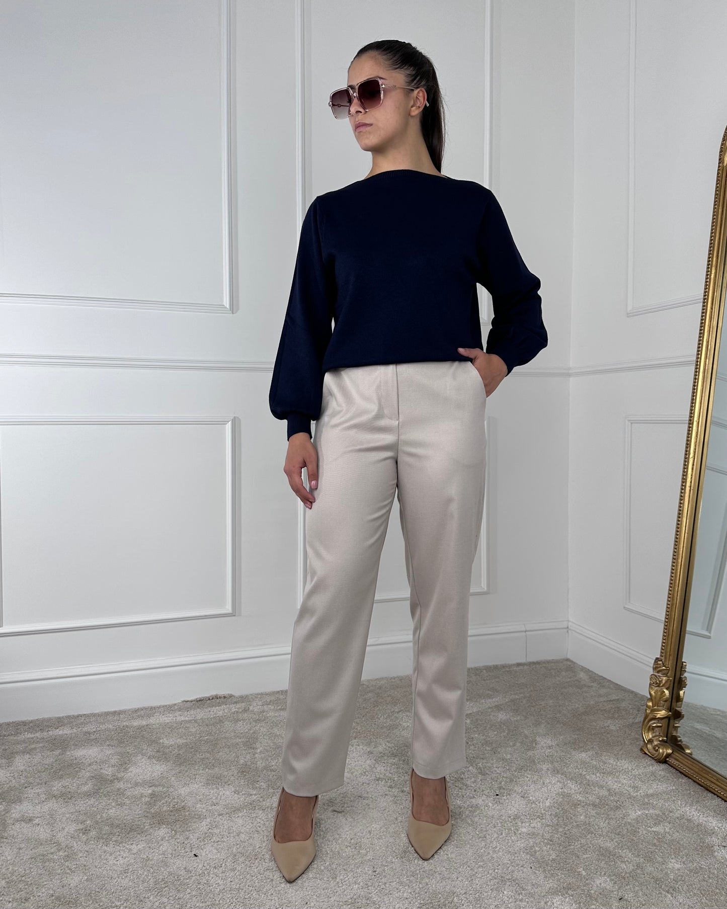 26P1412 - 26P1412 TENSIONE IN PANTALONE SIGARETTA