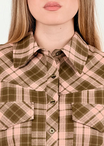 C29040 - BREND CAMICIA TASCHE CHECK