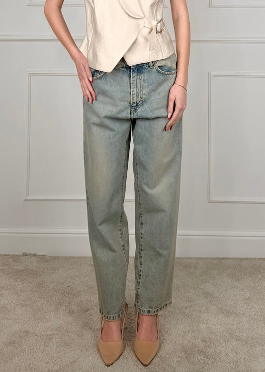 TOMDBLVS - TOMDBLVS TENSIONE IN DENIM GAMBA DRITTA