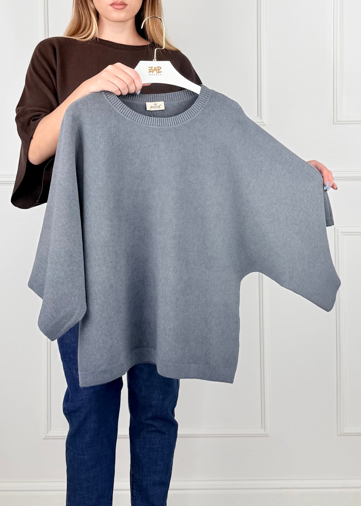 A169588 - BREND MAGLIA MANICA AMPIA