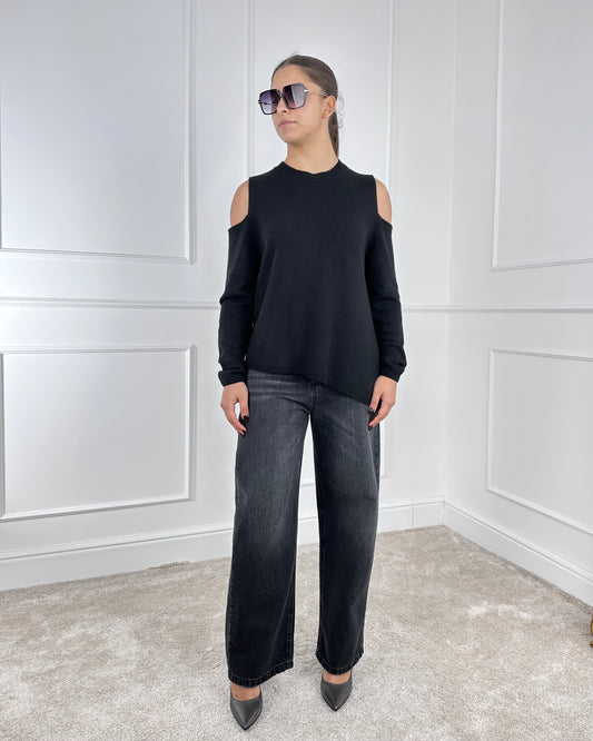 SIA657P - TENSIONE IN DENIM BAGGY DONNA