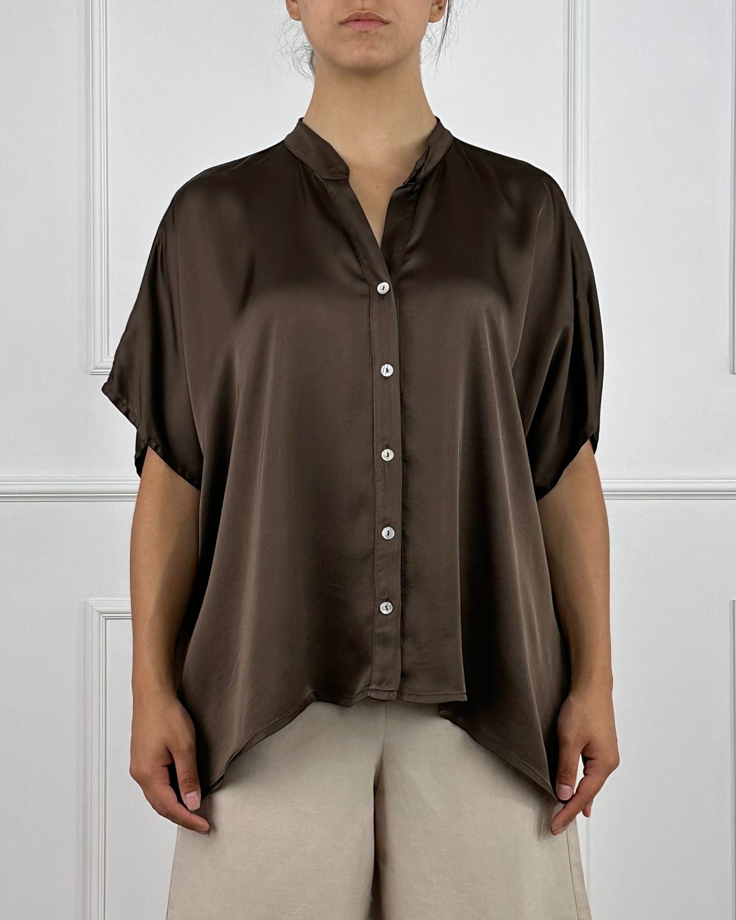 F5039C05QPE26 - TENSIONE IN CAMICIA IN VISCOSA