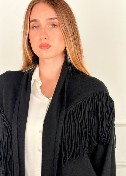 Q367373 - CARDIGAN CON FRANGE