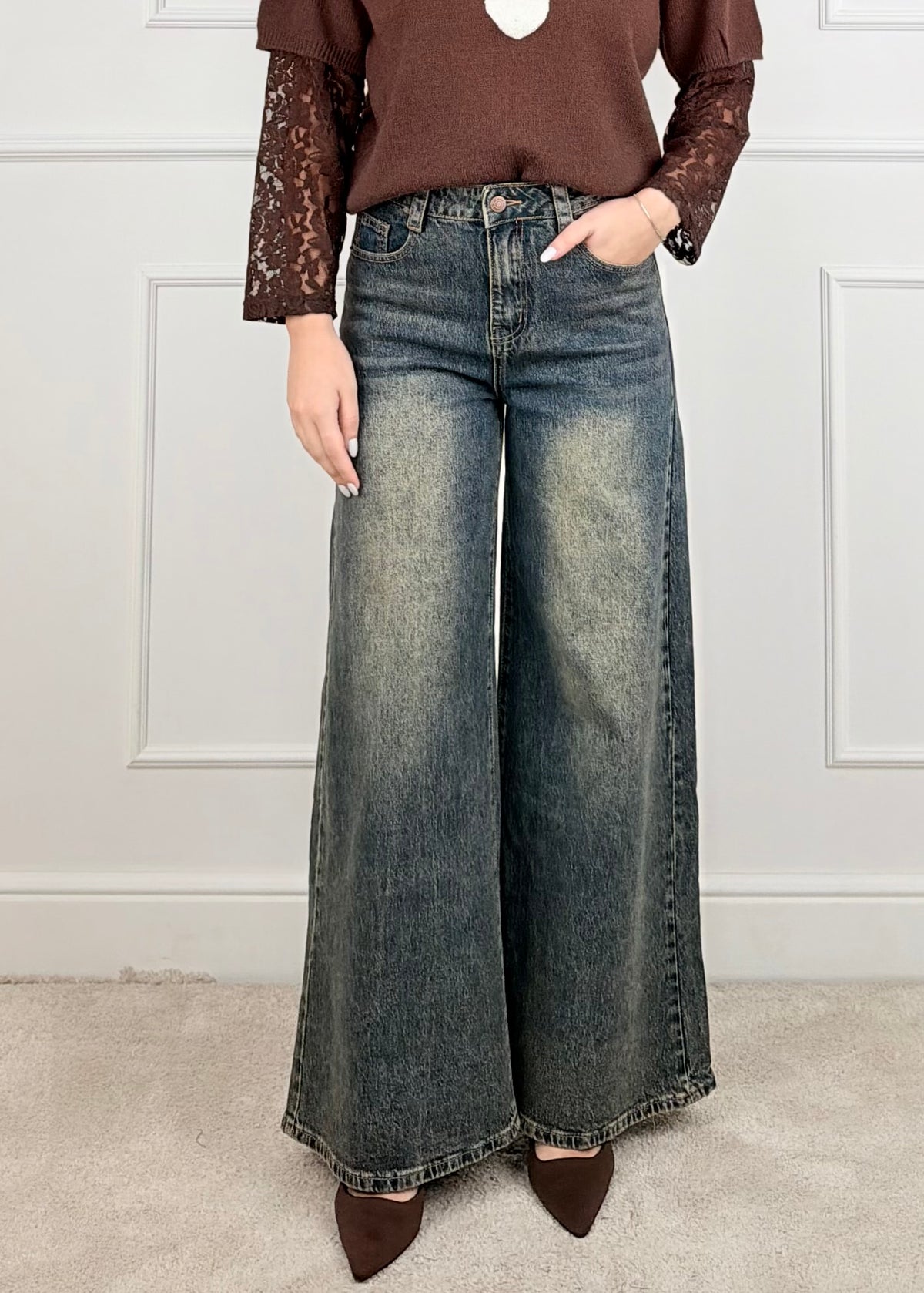 DENIM MAKI - PALAZZO