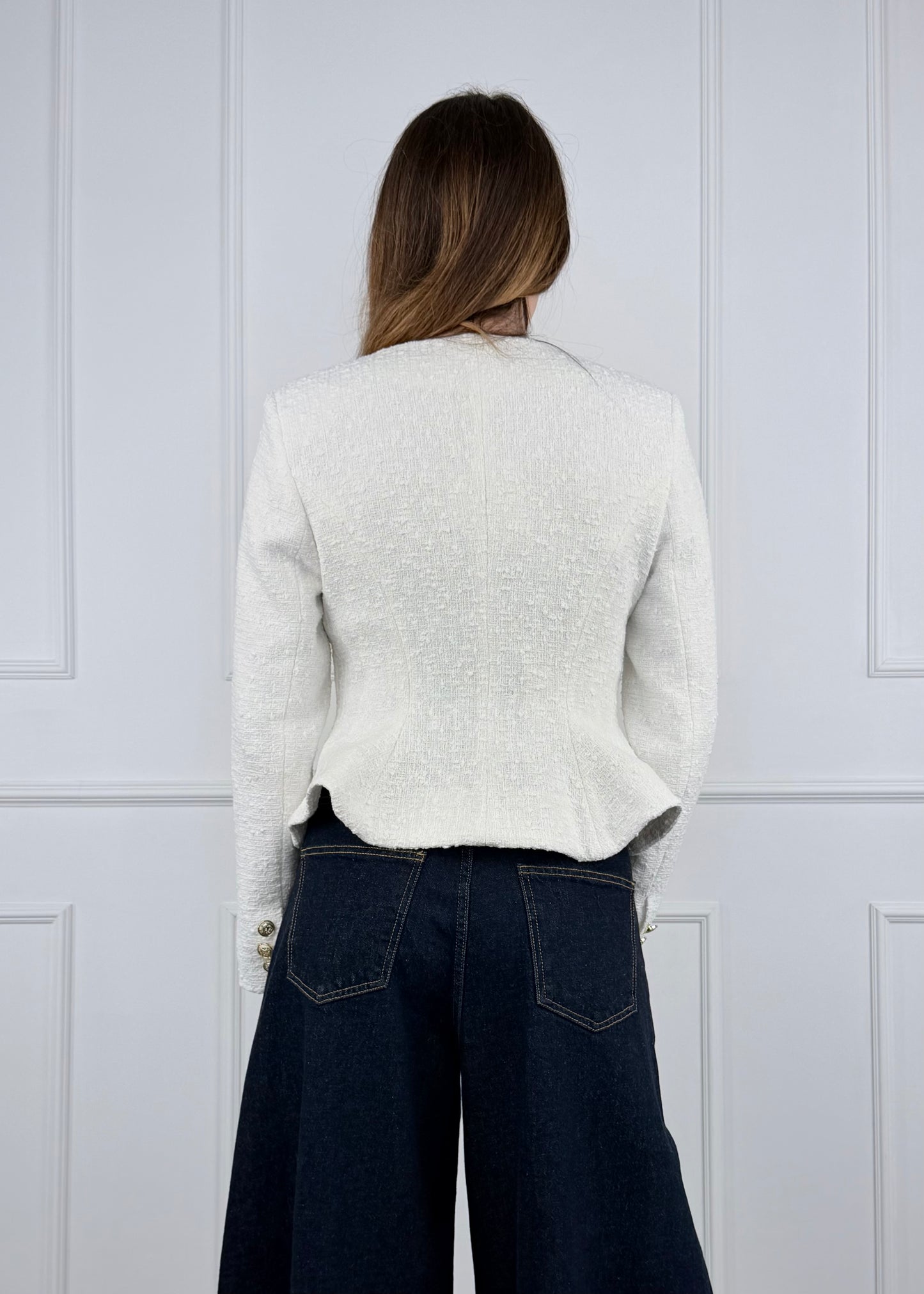 26B4446 - TENSIONE IN GIACCA BOUCLÈ AVVITATA