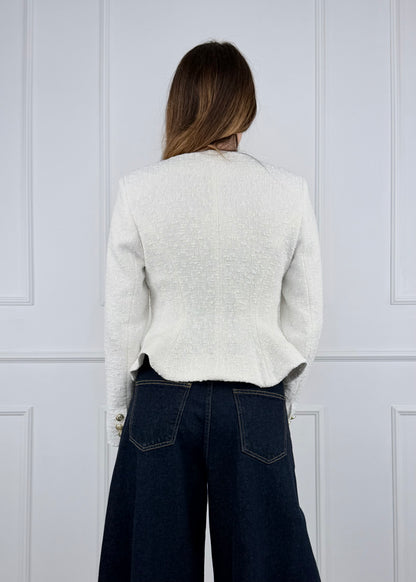 26B4446 - TENSIONE IN GIACCA BOUCLÈ AVVITATA