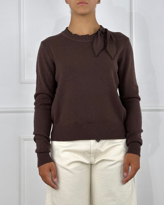 4802 - MAGLIA CON FIOCCO