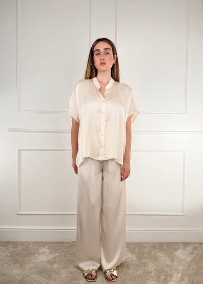 C653P22RPE26 - TENSIONE IN PANTALONE PALAZZO IN VISCOSA