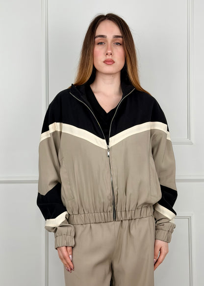 26B4568 - TENSIONE IN BOMBER IN CUPRO DI VISCOSA BIC