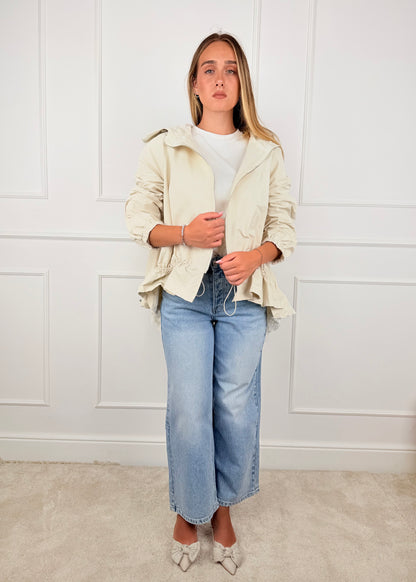 OG1185G - MY-D TRENCH CON PIZZO
