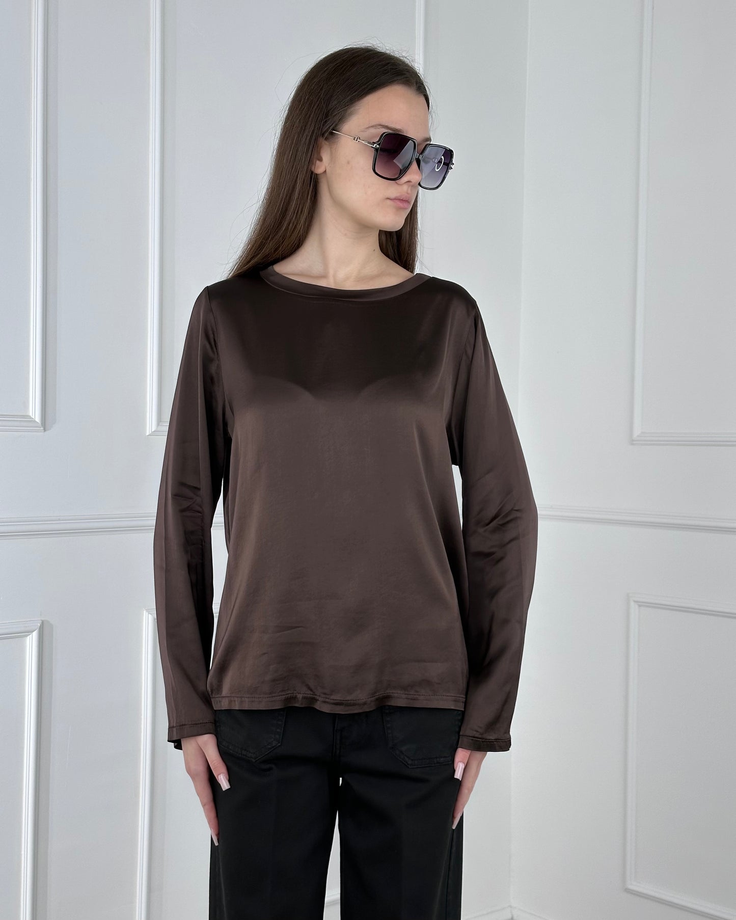 C049B97Q - TENSIONE IN BLUSA IN VISCOSA