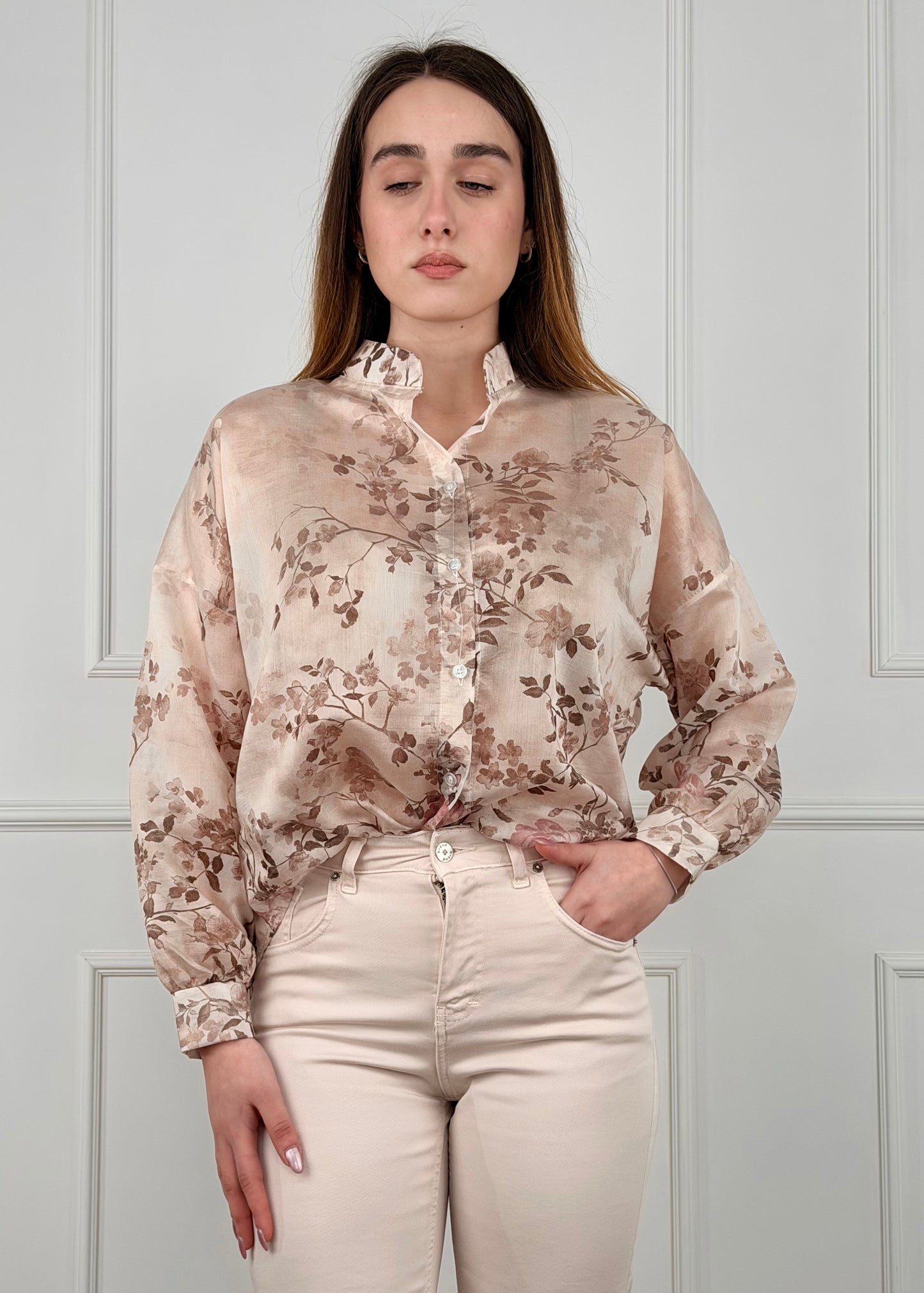 6300ST - CAMICIA FLOREALE