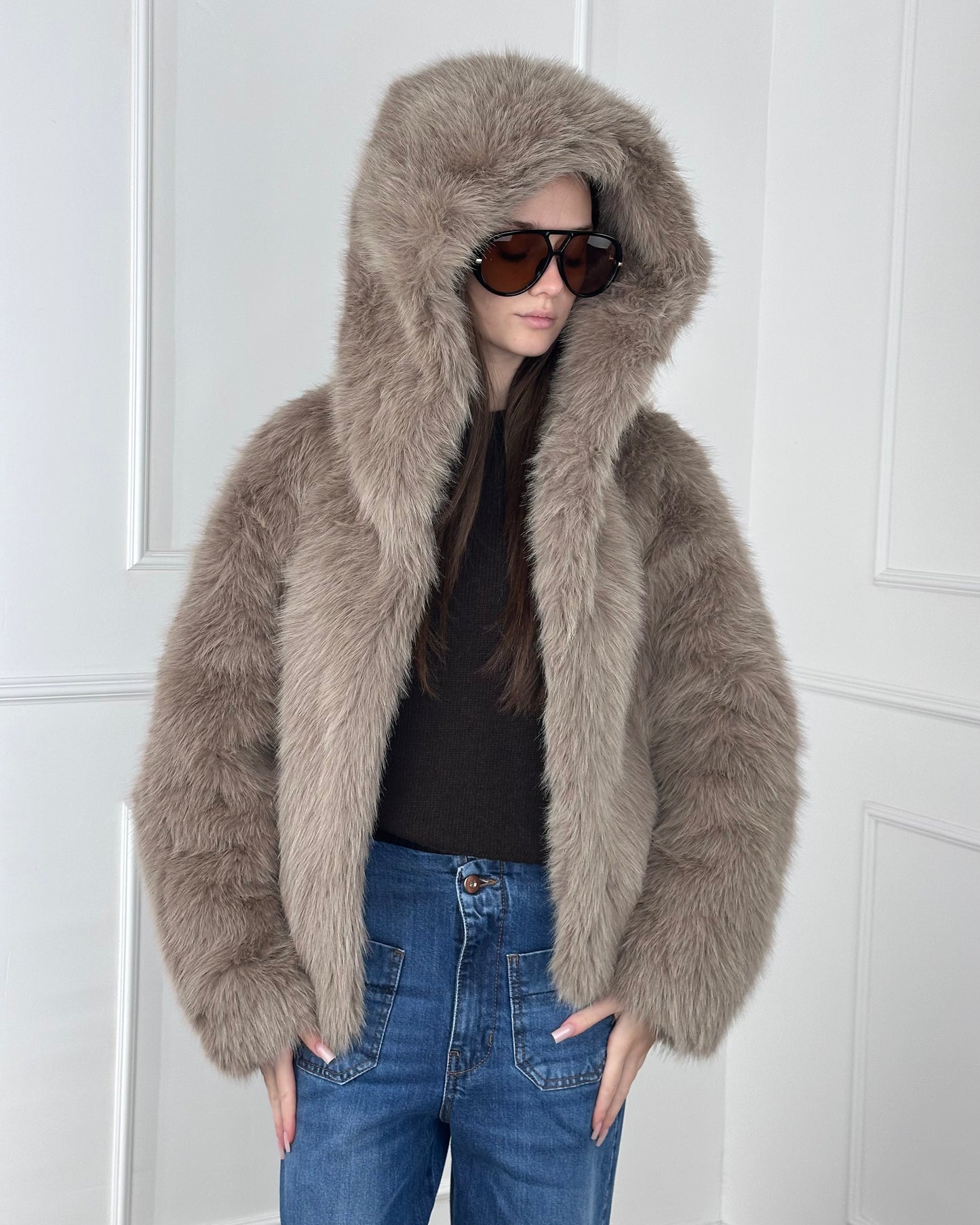 F075 - ECOFUR CON CAPPUCCIO