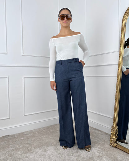 FDBY21885R23 - PANTALONE GESSATO