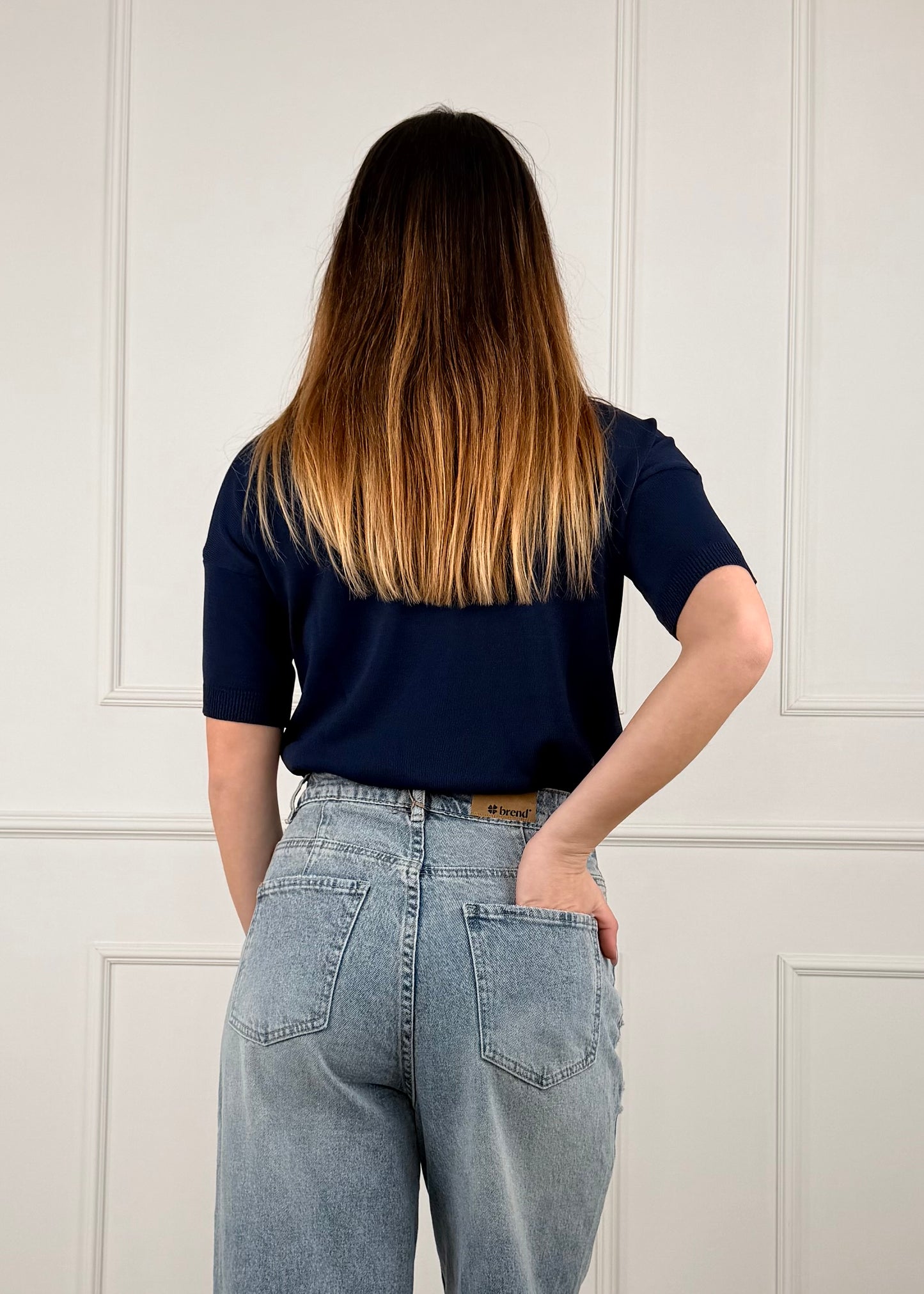 A455346 - BREND DENIM MOM FIT