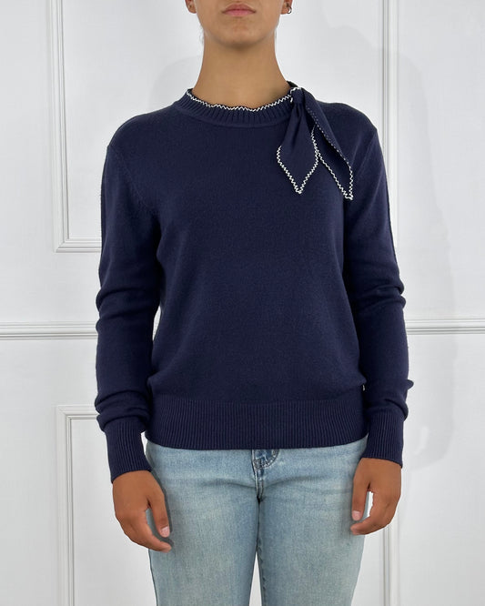 4802 - MAGLIA CON FIOCCO