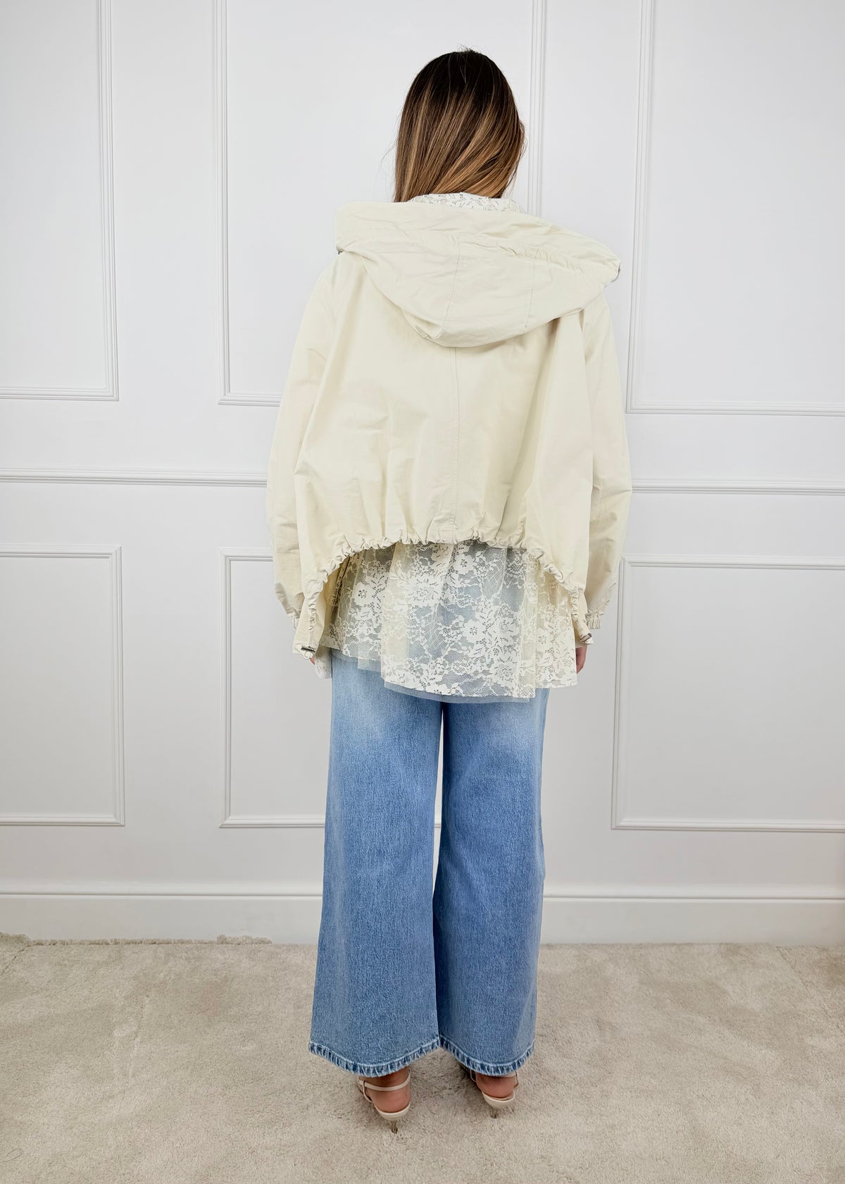 OG1185G - MY-D TRENCH CON PIZZO