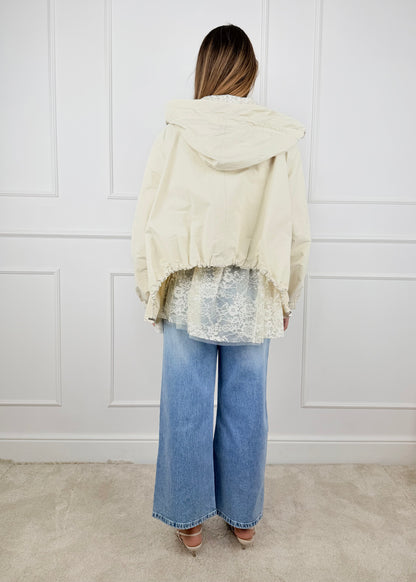 OG1185G - MY-D TRENCH CON PIZZO