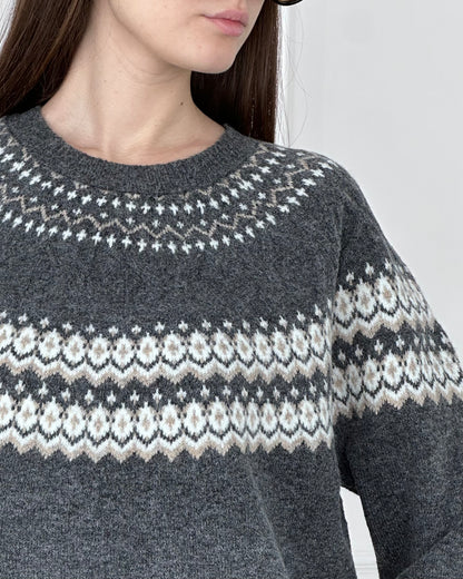 P1262 - MAGLIA MISTO LANA