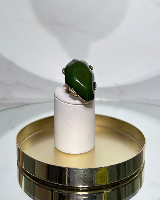 ANL3 ANELLO PIETRA VERDE
