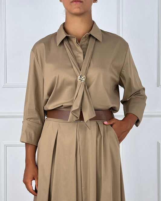 71025 - CAMICIA CON CRAVATTINO
