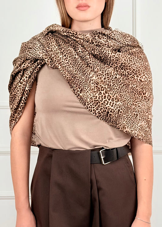 I306666 - BREND FOULARD ANIMALIER