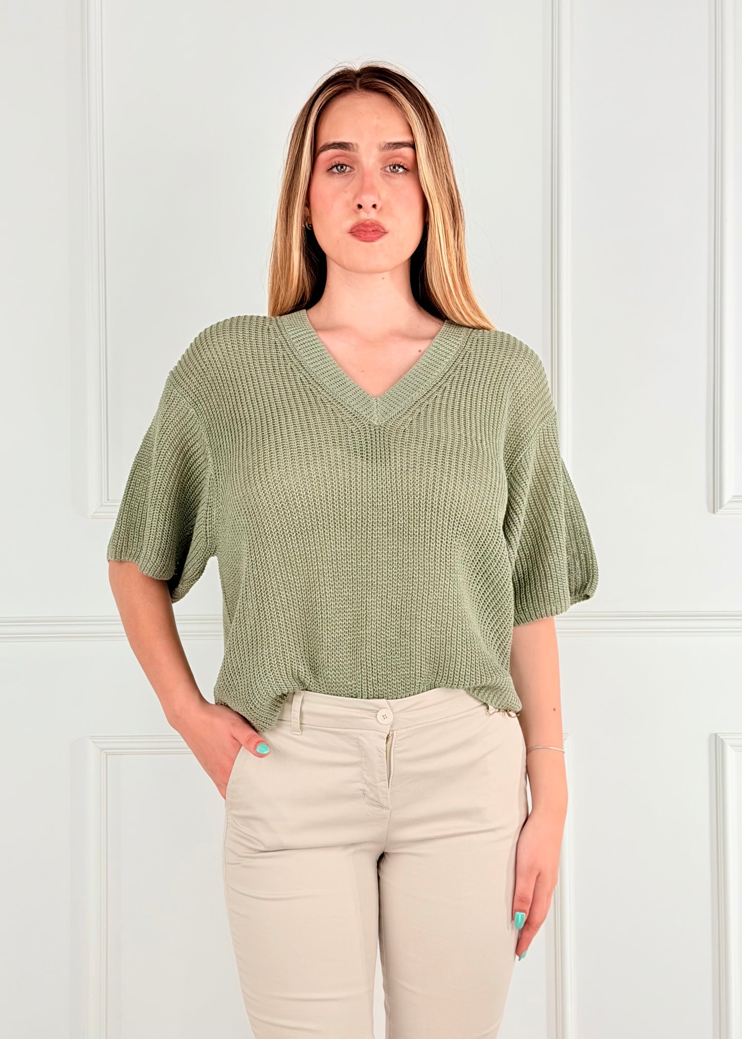 XL25265 - XL25265 TENSIONE IN MAGLIA IN FILO DI VISCOSA