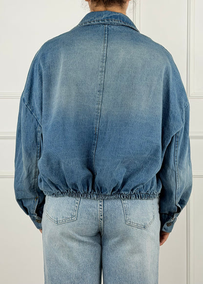 20809 - BOMBER IN DENIM