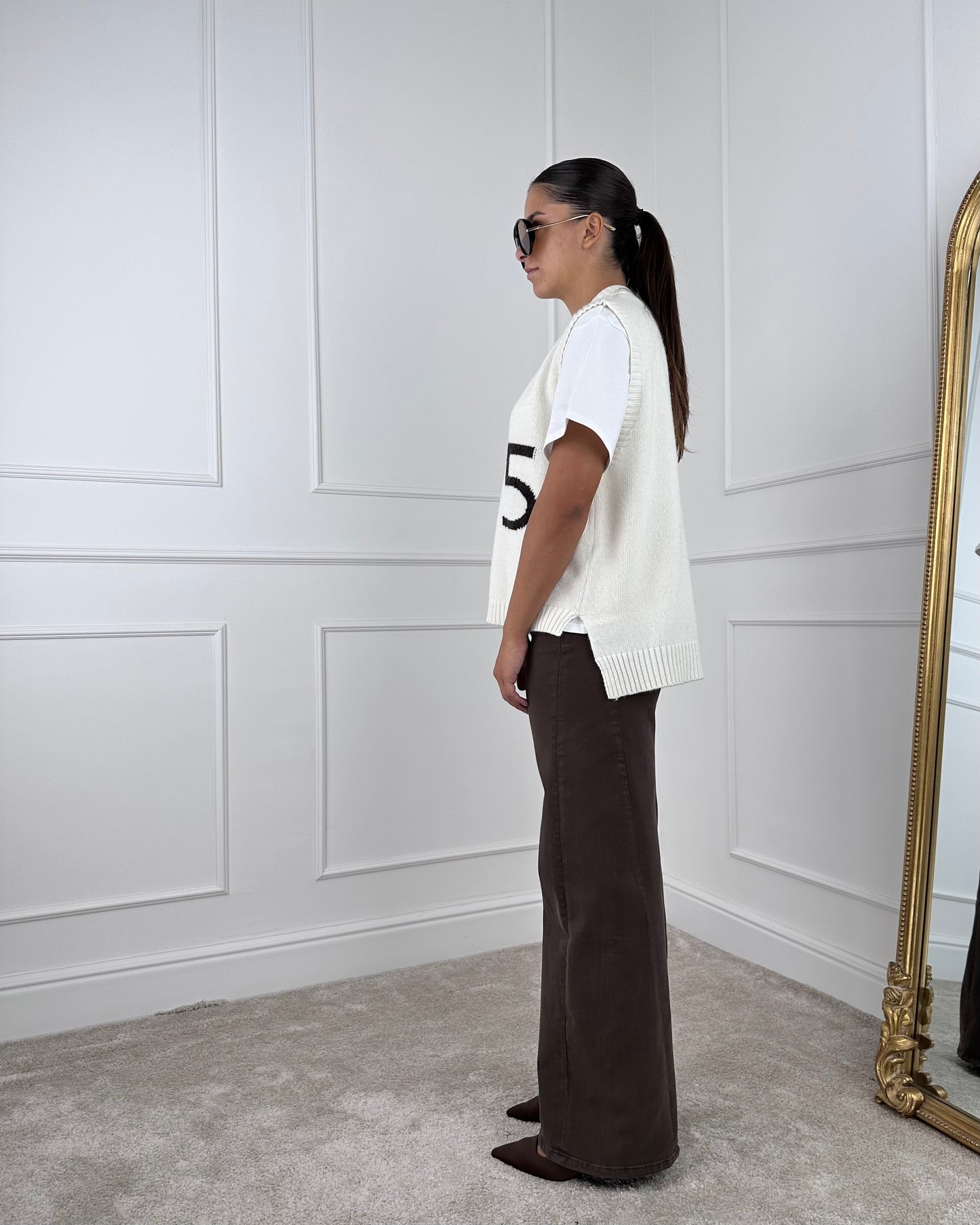 3D9240 - DENIM PALAZZO