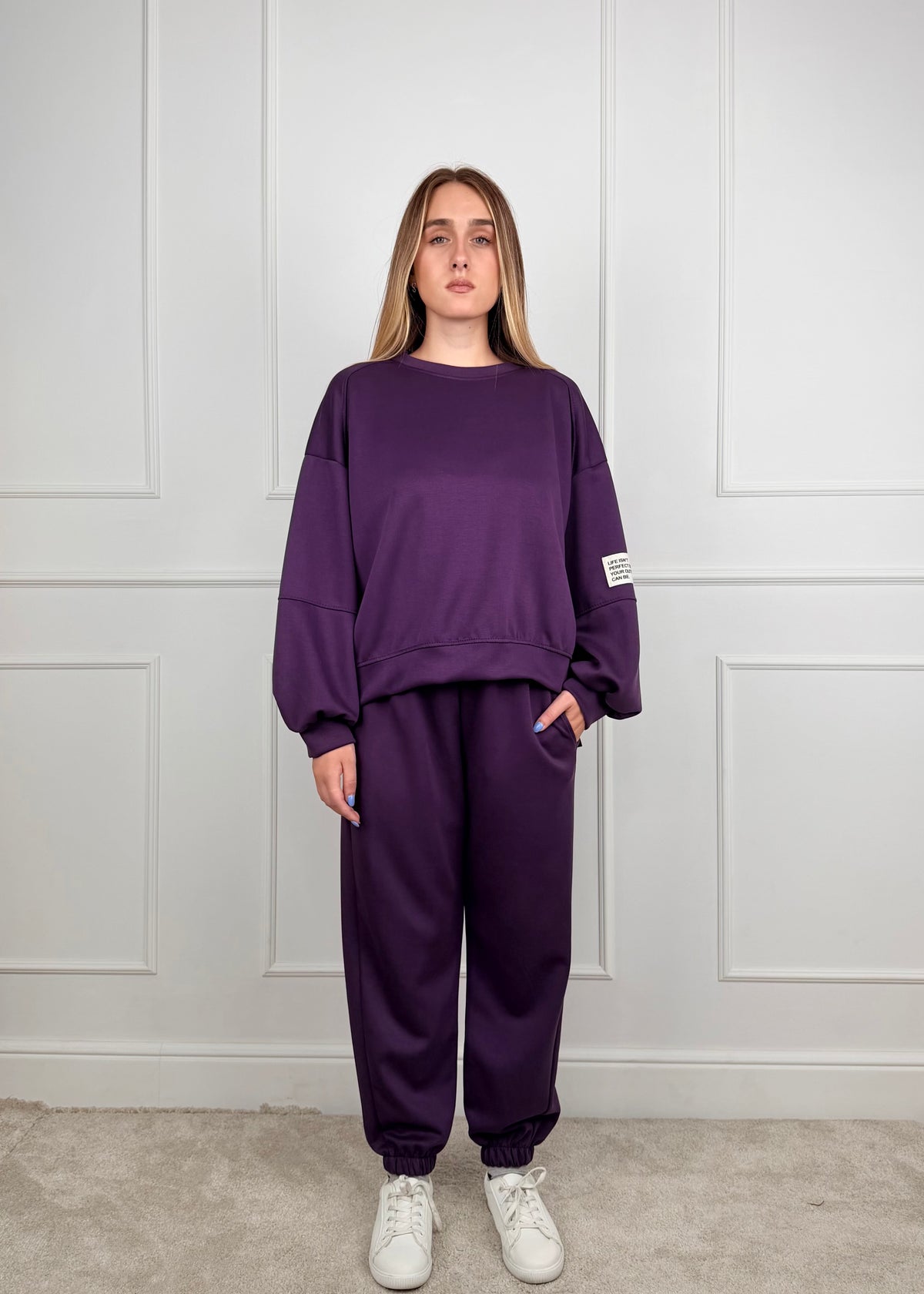 R50137 - COMPLETO MAGLIA E PANTALONE IN SCUBA