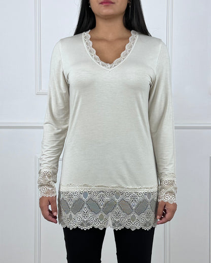 MAGLIA MERLETTO 1900