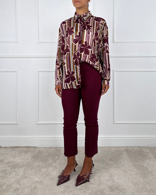 AI25582CAMP - TENSIONE IN PANTALONE MINI FLARE