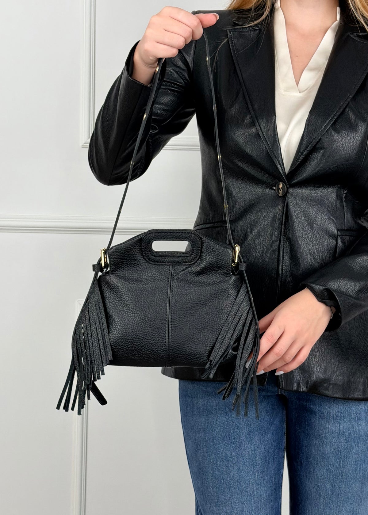 BRS • BORSA CORA VERA PELLE