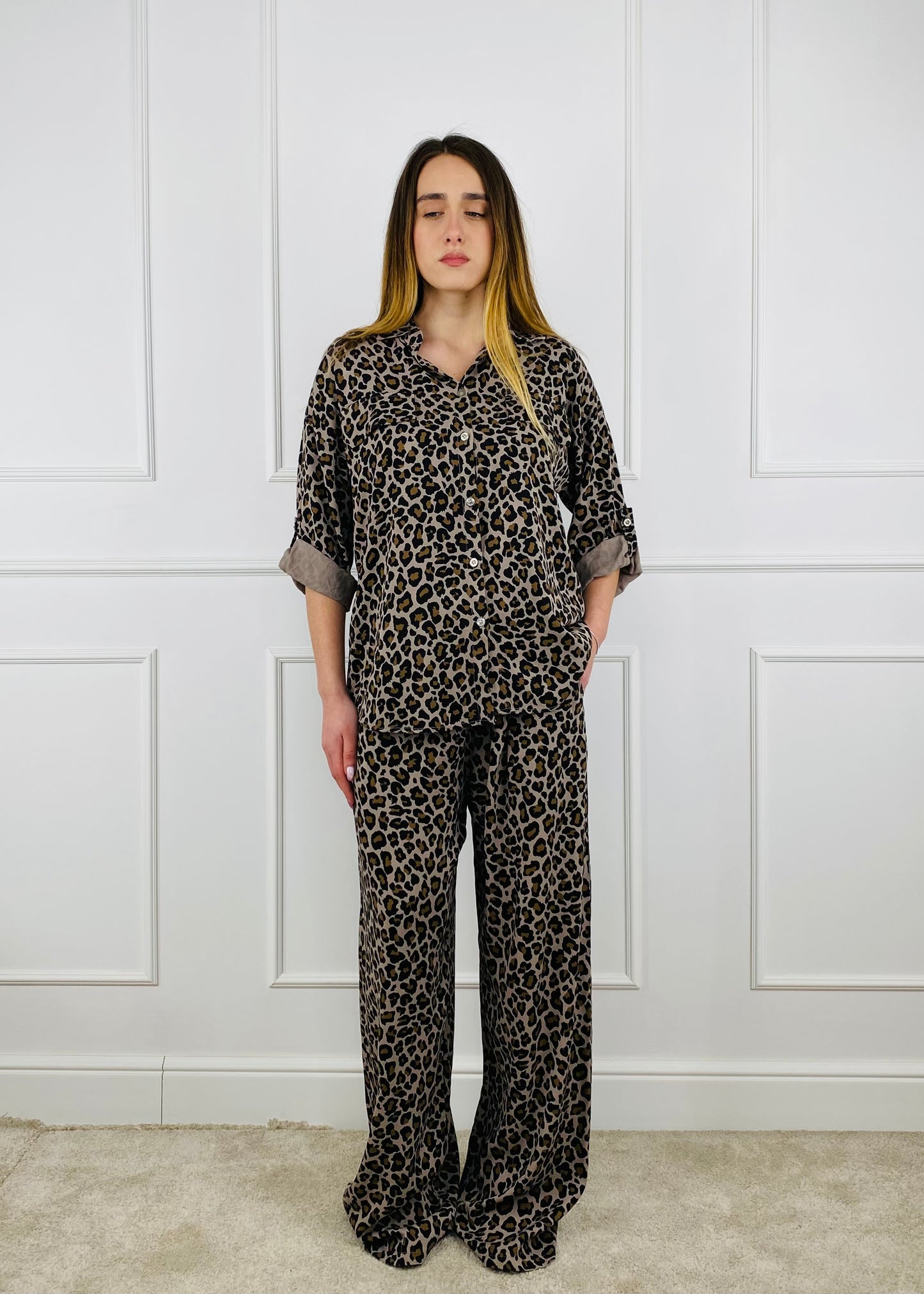 10023 - COMPLETO MACULATO CAMICIA & PANTALONE