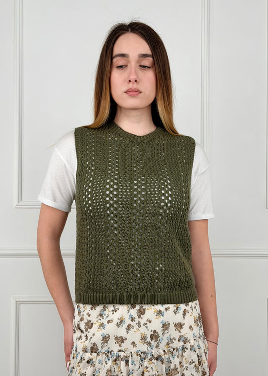 U2082661 - BREND GILET TRAFORATO