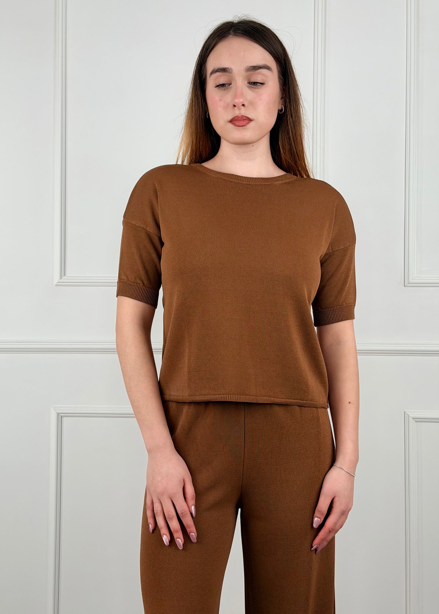 I92562 - BREND MAGLIA IN FILO DI VISCOSA