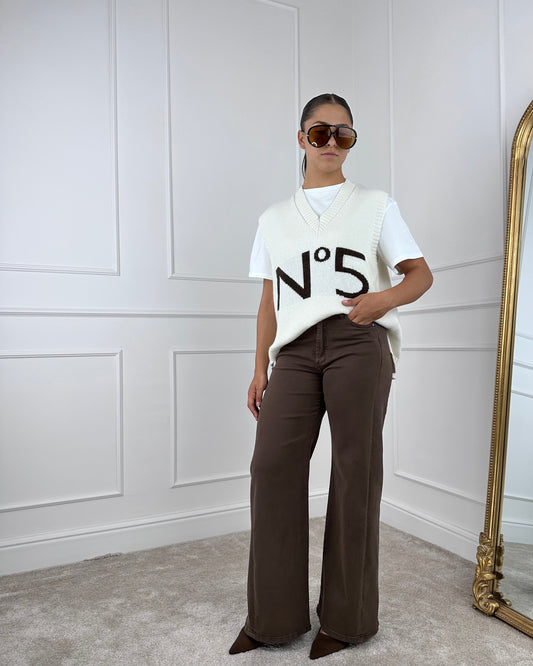 3D9240 - DENIM PALAZZO