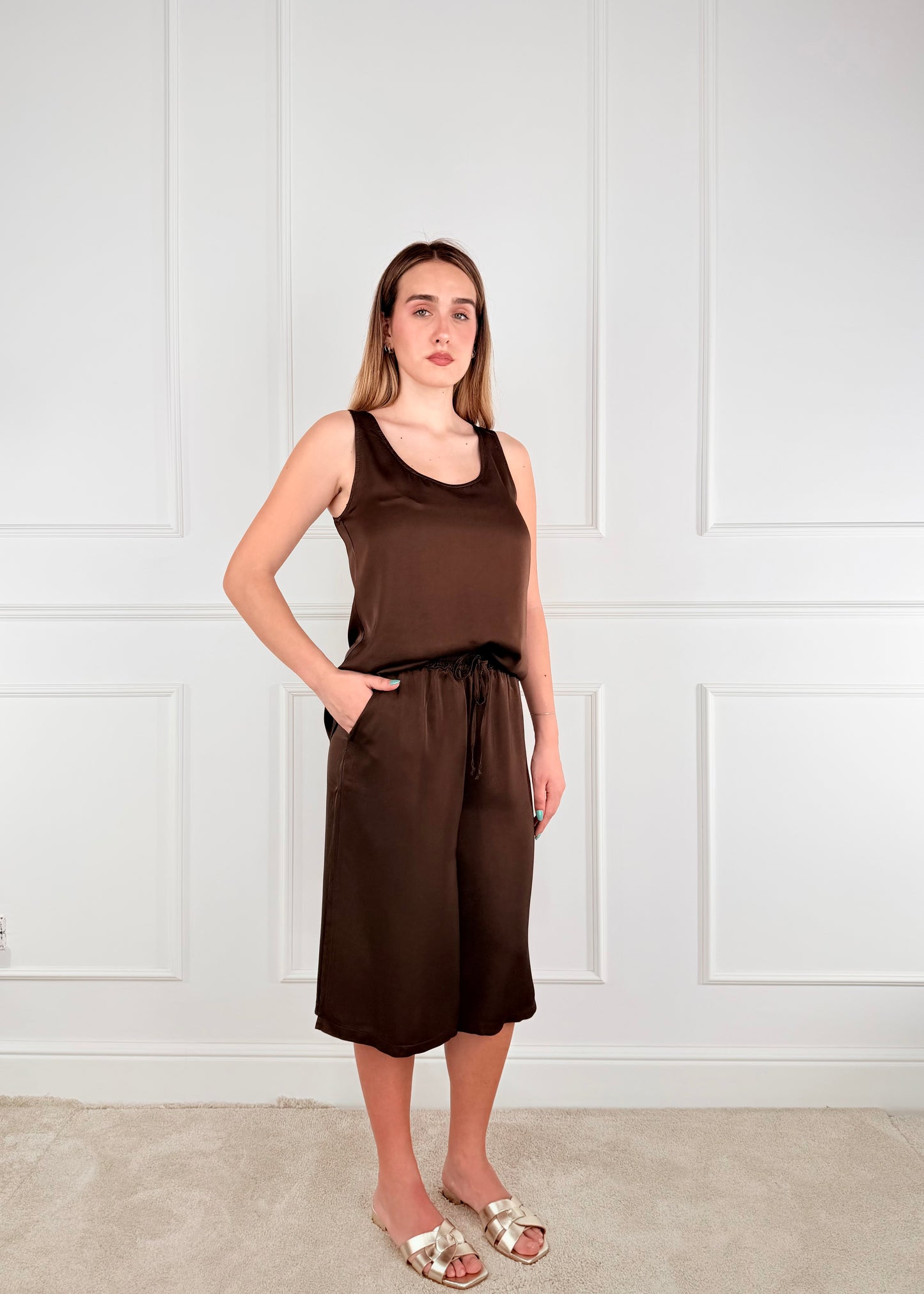 G48722RPE26 - TENSIONE IN BERMUDA IN VISCOSA