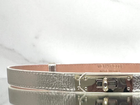 CNT22 CINTURA VERA PELLE REGOLABILE