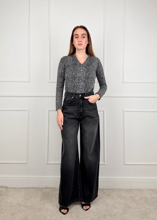 GIUSIZANTE - TENSIONE IN DENIM NERO