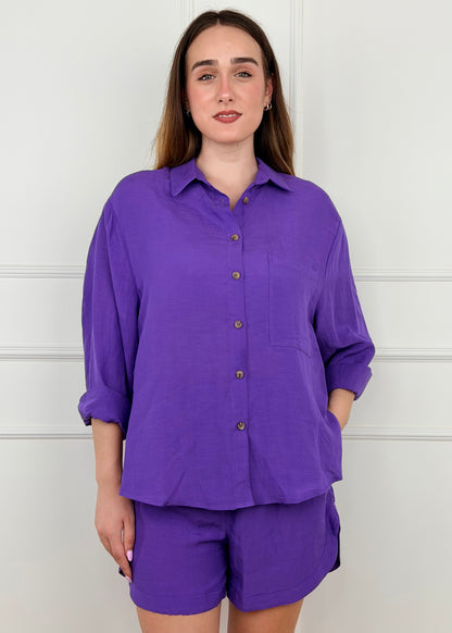 26C5369 - TENSIONE IN COMPLETO BERMUDA E CAMICIA