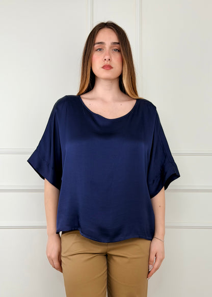 G434B05Q - TENSIONE IN BLUSA IN VISCOSA CON BOTTONI