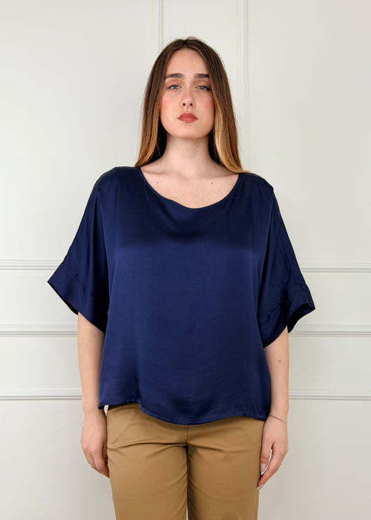 G434B05Q - TENSIONE IN BLUSA IN VISCOSA CON BOTTONI