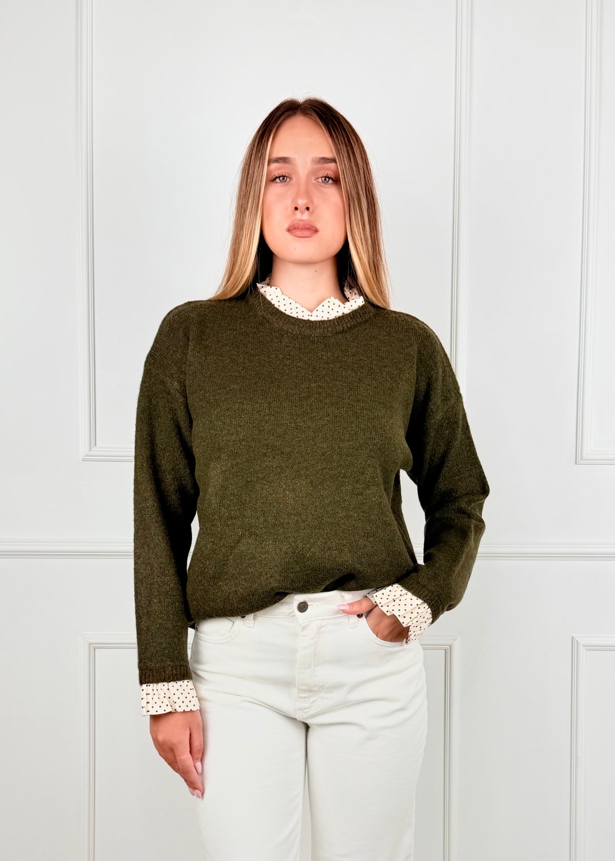 BD200A - MAGLIA DETTAGLIO POIS
