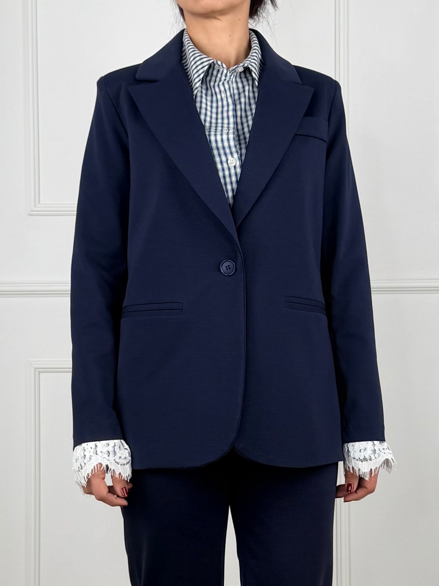 B32521P26 - BREND GIACCA  IN PUNTO MILANO LEGGERO