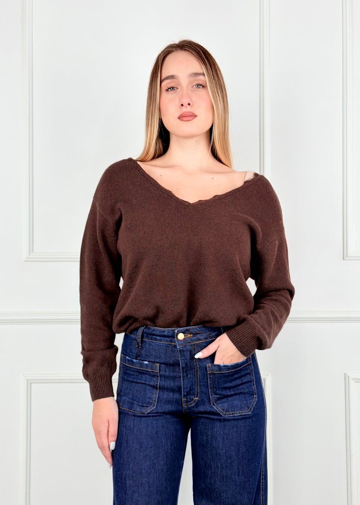 D82664 TENSIONE IN MAGLIA CON PIZZO