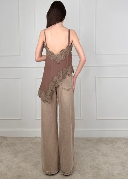 F32578 - DENIM PALAZZO