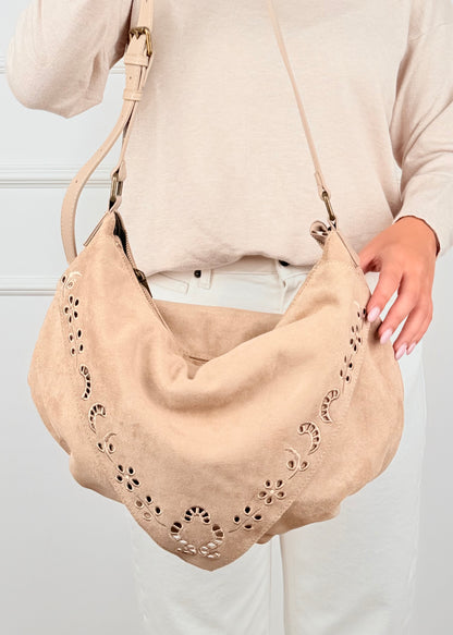 BRS. BORSA RICAMI - EFFETTO SUEDE