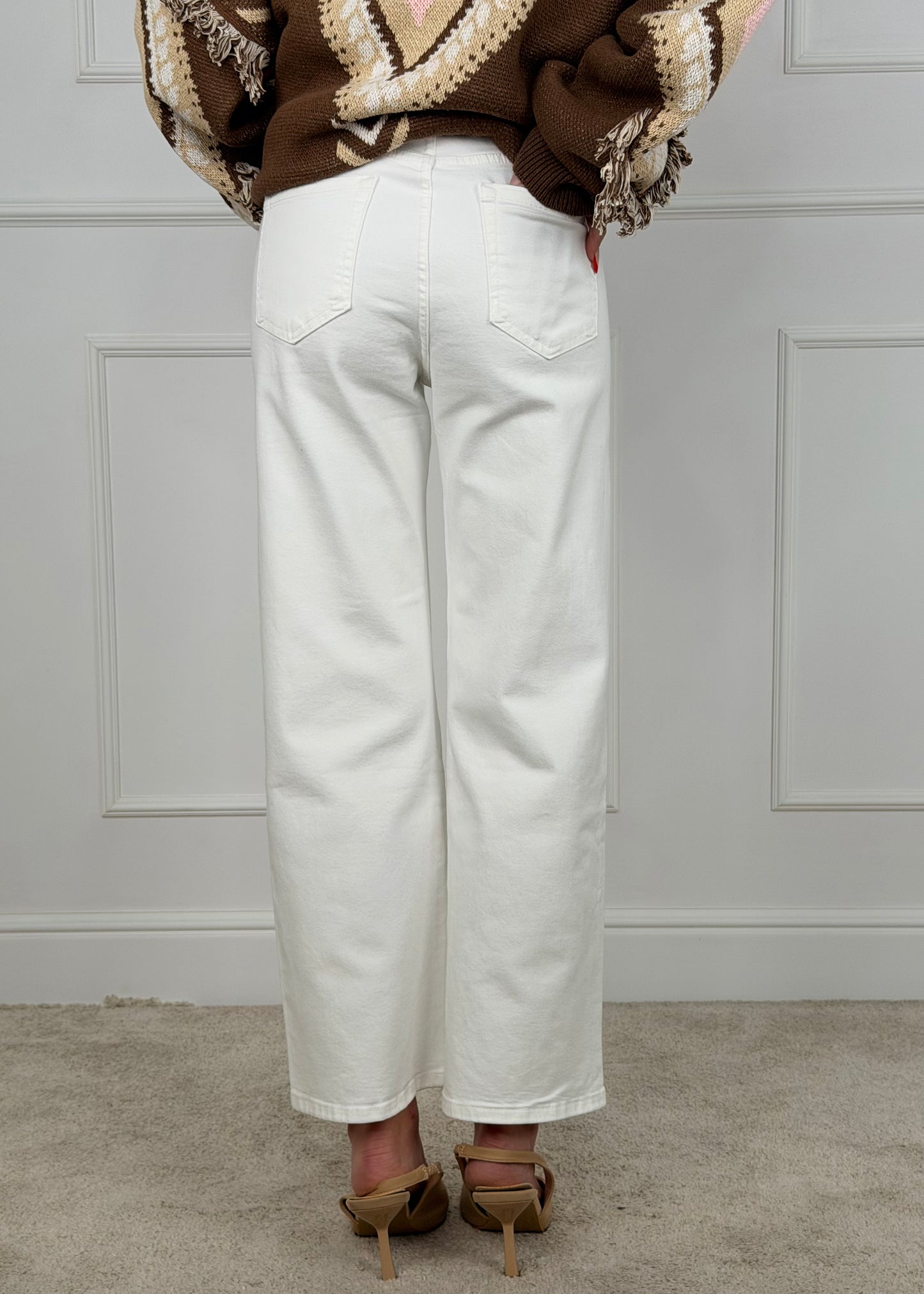 6941 - PANTALONE DENIM GAMBA DRITTA