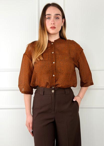 MC93242 - CAMICIA MISTO SETA E COTONE